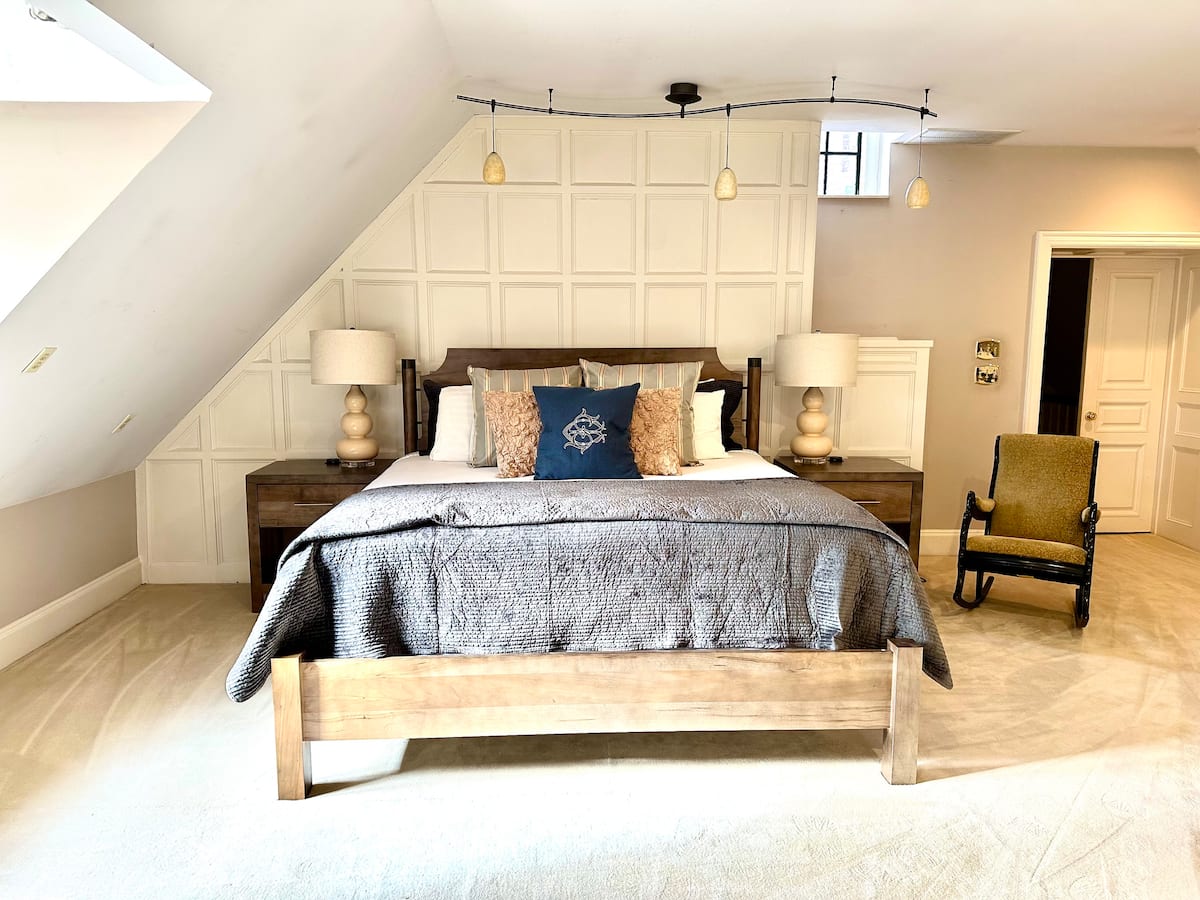 Bedroom 7 — The Attic Suite